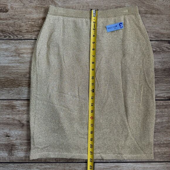 3-Piece Sequin Sweater Suit Blazer Jacket & Skirt Sets - Picture 14 of 15